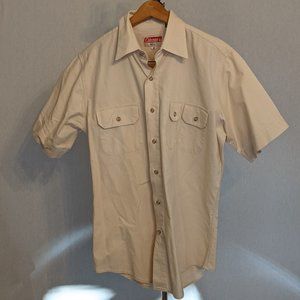 Short-sleeve 100% Cotton Rugged Hiking Shirt
